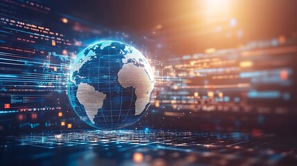 Poster - Digital Globe on a Network of Data