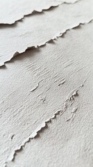 Poster - textured close-up of paper with torn edges