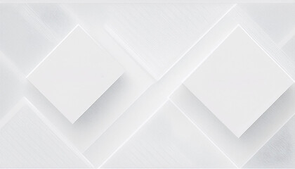 Poster - Wide White Background Site head (3d illustration). Abstract modern white background paper cut style with golden line Luxury concept. White Hexagon modern minimal Background.  3D Illustration
