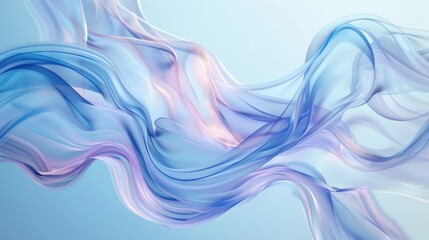 Poster - smooth flow abstract background - stock illustration smooth flow background blob motion wave wavy fl