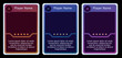 © Farhan - cool design card game template and two color blend. for card template, playing cards and game design