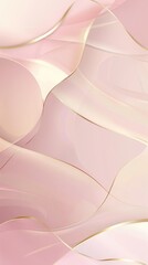 Poster - Abstract pink with shiny gold background