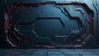 © mischenko - Futuristic Multifunctional Space-Age Material Wall Background in Wide Format