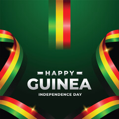 Wall Mural - Guinea Independence day design illustration collection