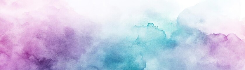 Aufkleber - A soft and colorful abstract background featuring gentle swirls of purple and teal, perfect for design projects and wallpapers.