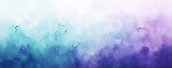Poster - An ethereal blend of soft colors creating a dreamy watercolor effect, perfect for backgrounds and artistic projects.