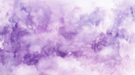 Aufkleber - A beautiful, soft purple watercolor background with blended hues, perfect for designs and artistic projects.