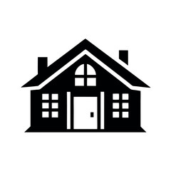 Canvas Print - House icon vector  art illustration