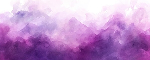Aufkleber - A dreamy watercolor background blending soft purple hues, perfect for creative projects, invitations, and artistic expressions.