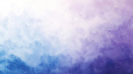 Poster - A soft gradient of purple and blue hues creating a dreamy, calming atmosphere perfect for backgrounds and textures.