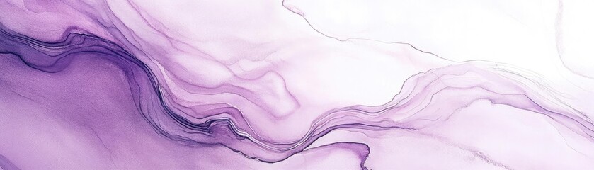 Aufkleber - A beautiful abstract background featuring flowing shades of purple and white, perfect for artistic and creative projects.