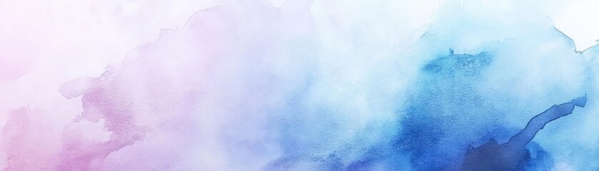 Aufkleber - A vibrant watercolor background featuring soft pink, blue, and purple hues, perfect for artistic projects and creative designs.