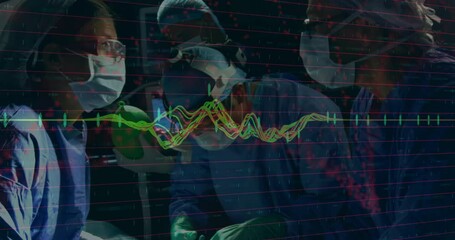 Poster - Animation of statistics and data processing over diverse surgeons
