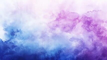 Poster - A stunning blend of purple and blue hues creates a dreamy abstract background, perfect for design and artistic projects.