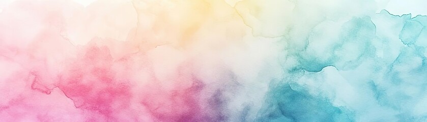 Poster - A soft blend of pastel colors creating an abstract, dreamy background perfect for design projects and artistic expressions.