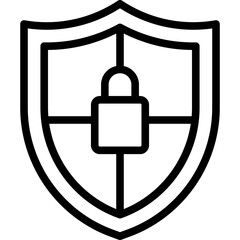 Poster - protection icon