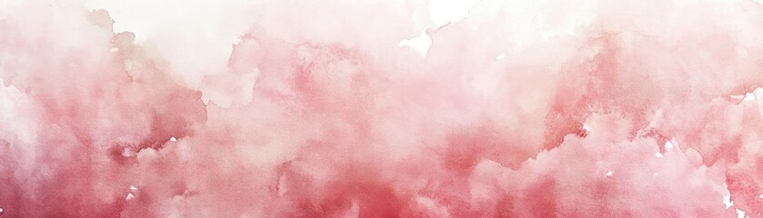 Poster - Soft watercolor background in shades of pink and white, perfect for romantic or artistic designs.