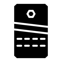 Sticker - Purifier Room Air Glyph Icon