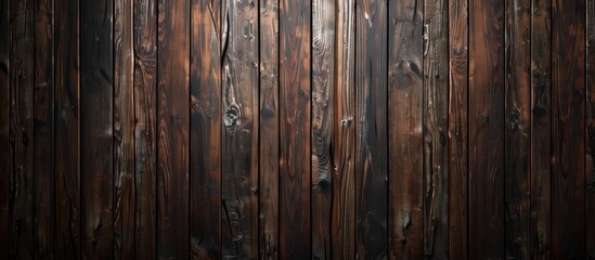 Aufkleber - Dark wood background design with copy space image
