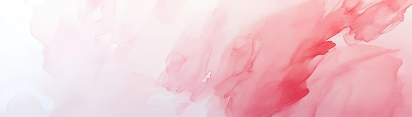 Poster - A soft watercolor background featuring gentle shades of pink and white, perfect for artistic or romantic themes.