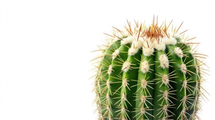 Sticker - Close-up of a green cactus with sharp spines