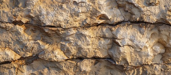 Aufkleber - Stone sandstone surface providing a background texture for a copy space image