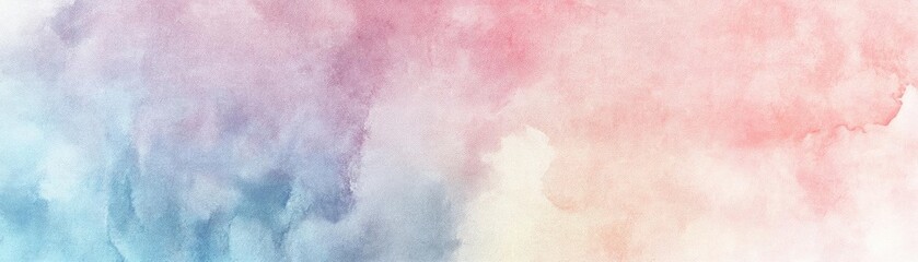 Aufkleber - A vibrant watercolor background showcasing soft pink and blue hues, perfect for creative projects and artistic expressions.
