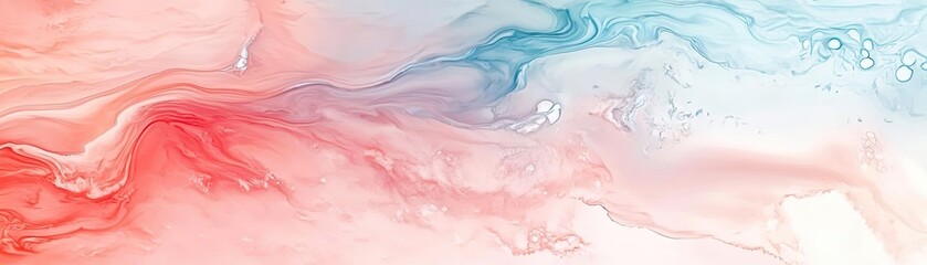 Poster - A vibrant abstract background featuring fluid patterns in red and blue, perfect for creative projects and digital art.