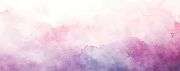 Poster - A serene watercolor background featuring soft pastel hues blending beautifully, perfect for creative projects and designs.