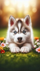 Wall Mural - Husky