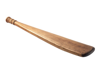 a wooden object on a white background