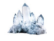 a crystal cluster of crystals