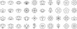 © RaulAlmu - Beautiful Flowers Outline Simple Linear Image Collection. Editable Stroke. Suitable for Web Sites, Books, Cards, Apps