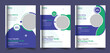 © Abu Raihan - Corporate medical annual report and healthcare brochure cover page flyer template design