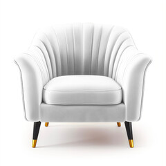 Sticker - PNG modern armchair mockup, transparent design