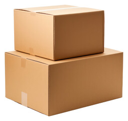 Sticker - PNG Cardboard box carton white background simplicity.