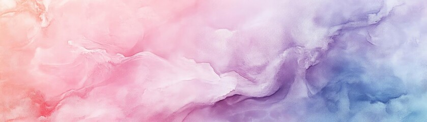 Aufkleber - A soft, dreamy abstract background featuring gentle swirls of pink, purple, and blue hues. Ideal for creative designs and artwork.