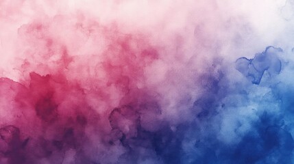 Poster - Colorful abstract smoke background in pink and blue hues, ideal for creative designs and vibrant visuals.