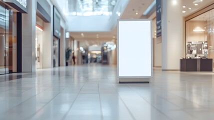 puplic space advertisement board as empty blank white signboard with copy space area