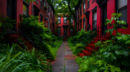 Sticker - Row Houses Washington ..