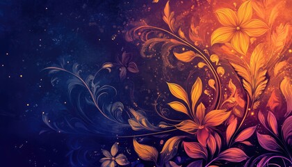Poster - Decorative background illustration