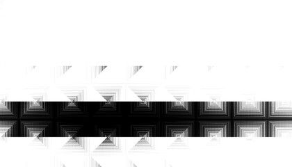 Aufkleber - Modern abstract transparent background texture with layers of black and gray transparent material in triangle diamond and squares shapes in