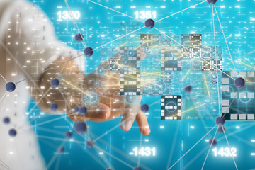 Poster - Business intelligence analyst dashboard on virtual