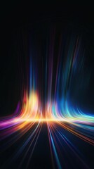 Wall Mural - Abstract Colorful Light