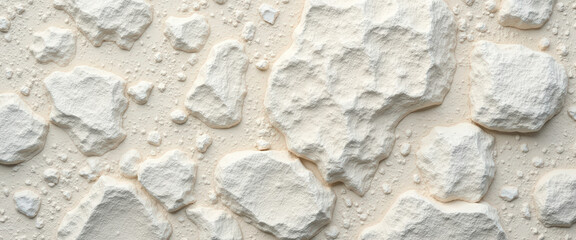 Wall Mural - White Stone Wall Texture