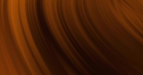 Poster - animation of orange lines on black background
