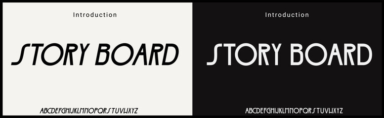 Wall Mural - condensed vector font with number. alphabet of sans serif font with modern typography. bold and tall