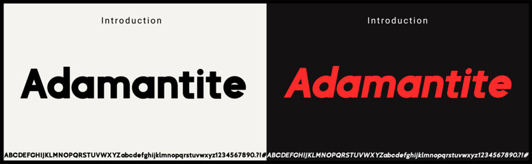 Wall Mural - modern bold vector font. typography urban style alphabet fonts for fashion, sport, technology, digit