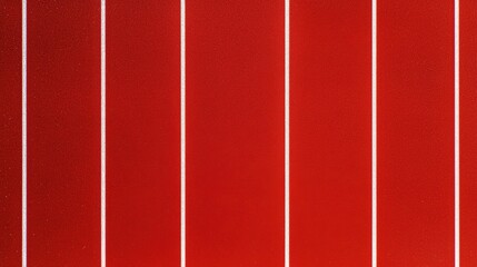 Canvas Print - A red and white striped background with a white line in the middle