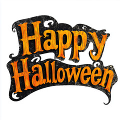 Happy Halloween post banner, Halloween celebration